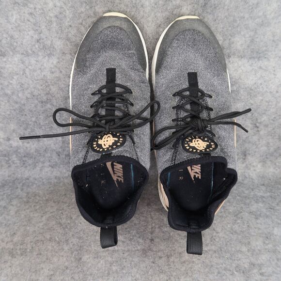 Nike Shoes Womens 8 Athletic Trainers Air Huarache Run Ultra Comfort Active Grey - Picture 6 of 12